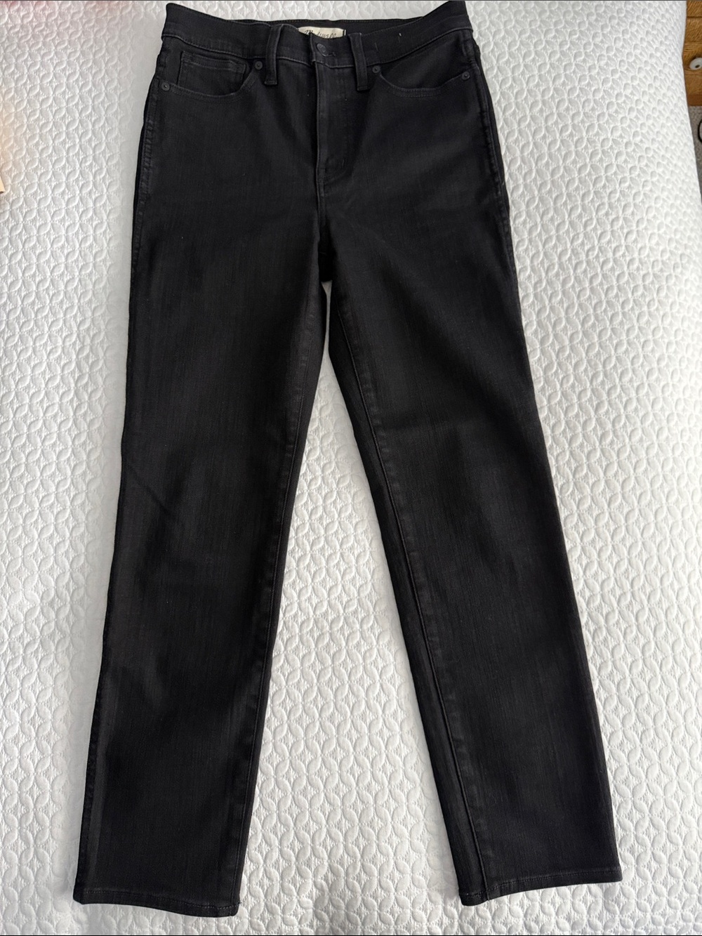 Madewell Black Women’s Stovepipe Leg Jeans